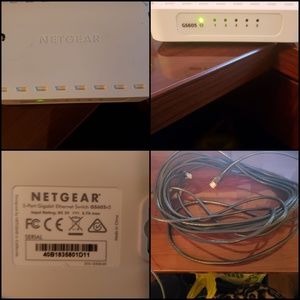 Netgear 5-port Ethernet Switch
